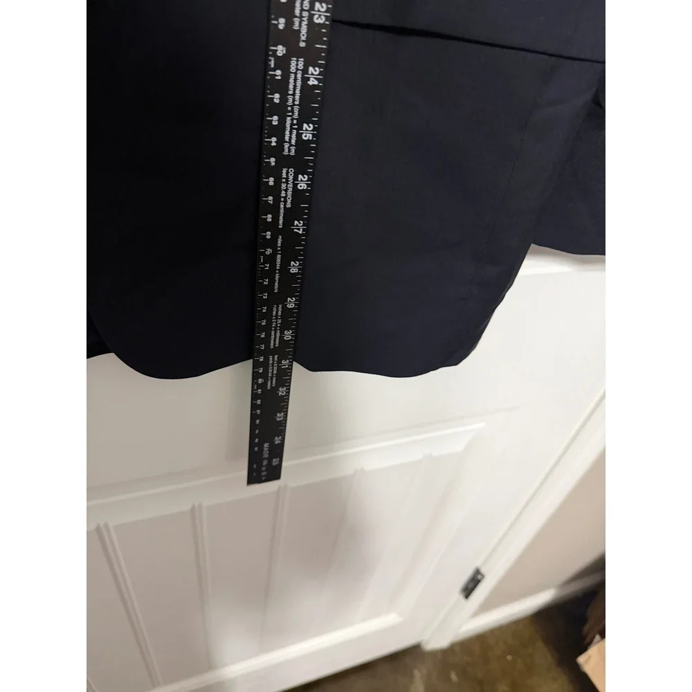 Joseph Feiss Blazer Mens 40 Regular Navy Blue 3 Button International EUC